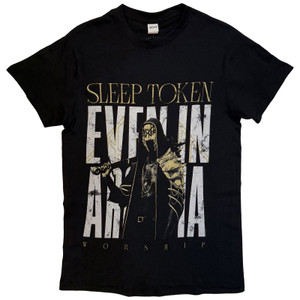 Sleep Token Unisex T-Shirt: Vessel Even In Arcadia (Black)