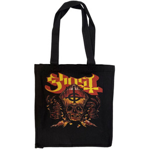 Ghost Tote Bag: Candy Corn (Black)