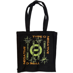 Type O Negative Tote Bag: Spiked Club (Black)