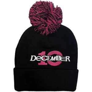 December 10 Bobble Beanie Hat: Logo