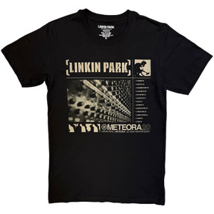 Linkin Park Unisex T-Shirt: Meteora Sound Board (Black)