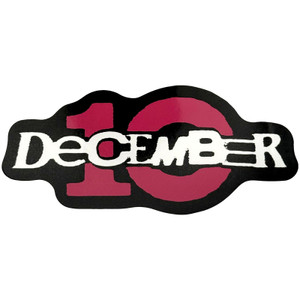 December 10 Sticker: Logo
