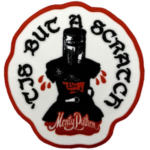 Monty Python Woven Patch: Scratch