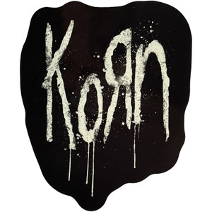 Korn Sticker: Splatter Logo