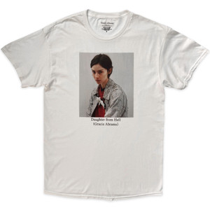 Gracie Abrams Unisex T-Shirt: Daughter From Hell (White)