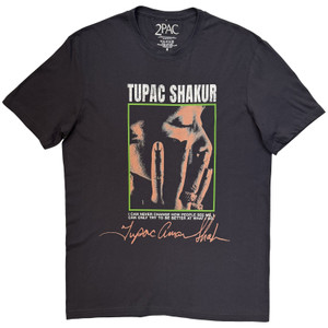 Tupac Unisex T-Shirt: Photo (Charcoal)