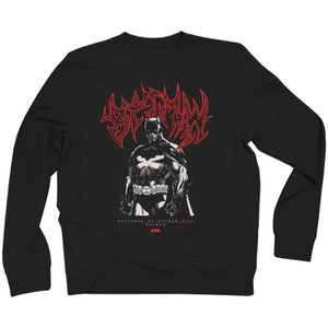 DC Comics Unisex Sweatshirt: Batman Defender Of Gotham City (Black)