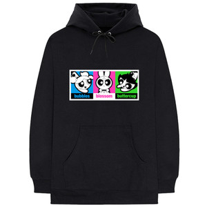 Cartoon Network Unisex Pullover Hoodie: Grid (Black)