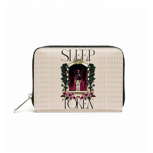Sleep Token Zip Top Purse: Statue Cream (Black)