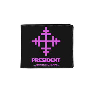 President Wallet: Lyric Key (Black)
