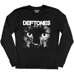Deftones Unisex Layered Long Sleeve T-Shirt: Sphynx (Black)