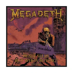 Megadeth  Standard Patch: Peace Sells    