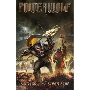 Powerwolf  Textile Poster: Sinners Of The Seven Seas    