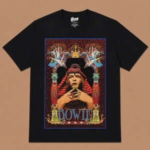 David Bowie Unisex T-Shirt: Egyptian (Black)