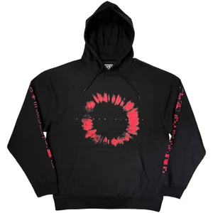 Muse Unisex Pullover Hoodie: The Wow Signal Ring (Black)