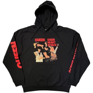 Queen Unisex Pullover Hoodie: Sheer Heart Attack (Black)