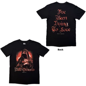 Bad Omens Unisex T-Shirt: Dying To Love (Black) (Back Print)