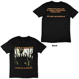 Type O Negative Unisex T-Shirt: Lords Of Flatbush (Black) (Back Print)