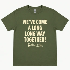 Fatboy Slim Unisex T-Shirt: Praise You Lyrics (Green)