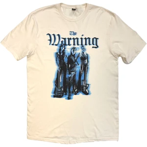 The Warning Unisex T-Shirt: Blue Blur (Natural)