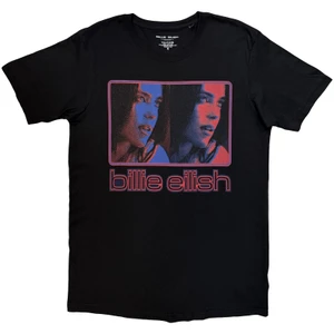 Billie Eilish Unisex T-Shirt: Inverted Photo (White) 