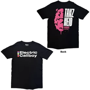 Electric Callboy Unisex T-Shirt: Tanzneid All Rights Reserved (Black) (Back Print) 