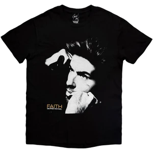 George Michael Unisex T-Shirt: Faith Cover (Black) 
