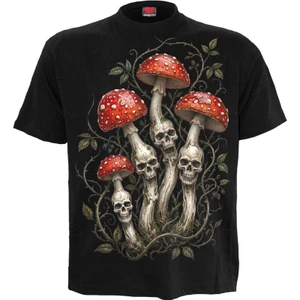 Spiral Unisex Pullover Hoodie: Skeletal Worship (Black) (Back & Sleeve Print) (MISSING PRICE)