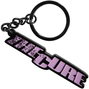 The Cure Keychain: Pink Logo