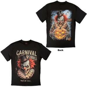 Spiral Unisex T-Shirt: Carnival of Souls (Black) (Back Print)