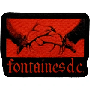 Fontaines D.C. Woven Patch: Clashing Stags