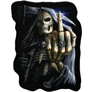 Spiral Woven Patch: Bone Finger