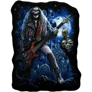 Spiral Woven Patch: Grim Rocker