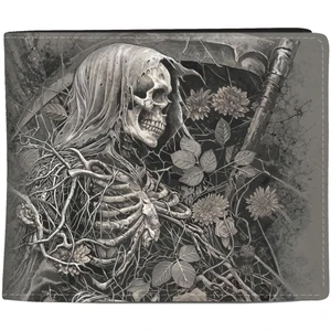 Spiral Wallet: Acid Reaper (Black) (Back Print)