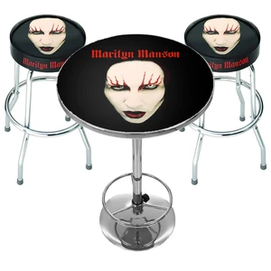 Marilyn Manson Bar Set: Red Lips