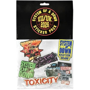 System Of A Down Sticker Set: Tour '26