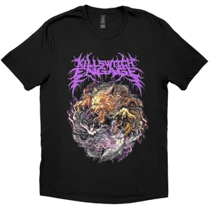 Killswitch Engage Unisex T-Shirt: Yin Yang Wolves (Black)