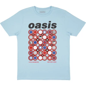 Oasis Unisex T-Shirt: Earl's Court (Light Blue)