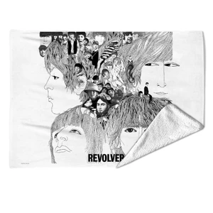 Beatles_Revolver Large Sherpa Fleece_Blanket