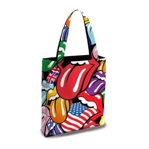 RollingStones_Tongues_Shopper Tote