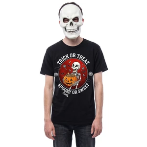 Spiral Unisex T-Shirt: Spooky Or Sweet (Black)