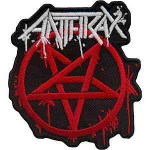 Anthrax Standard Patch: Pent Logo Anthrax Standard Patch: Pent Logo