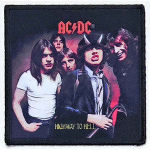 AC/DC Standard Patch: Highway to Hell AC/DC Standard Patch: Highway to Hell