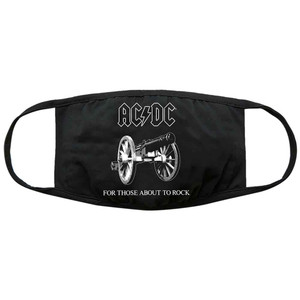 AC/DC Face Mask: About To Rock (Black) AC/DC Face Mask: About To Rock (Black)