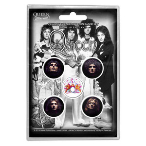 Queen Button Badge Pack: Faces Queen Button Badge Pack: Faces