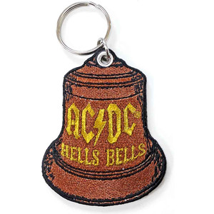 AC/DC Patch Keychain: Hells Bells (Double Sided) AC/DC Patch Keychain: Hells Bells (Double Sided)