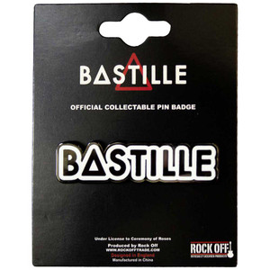 Bastille Pin Badge: Logo Bastille Pin Badge: Logo