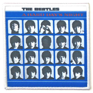 The Beatles Standard Patch: A Hard Days Night Album Cover The Beatles Standard Patch: A Hard Days Night Album Cover