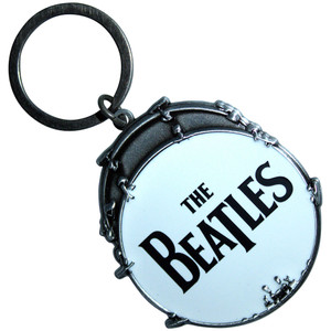The Beatles Keychain: Drop T Drum The Beatles Keychain: Drop T Drum