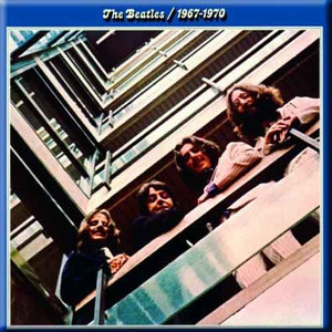 The Beatles Fridge Magnet: Blue Album The Beatles Fridge Magnet: Blue Album